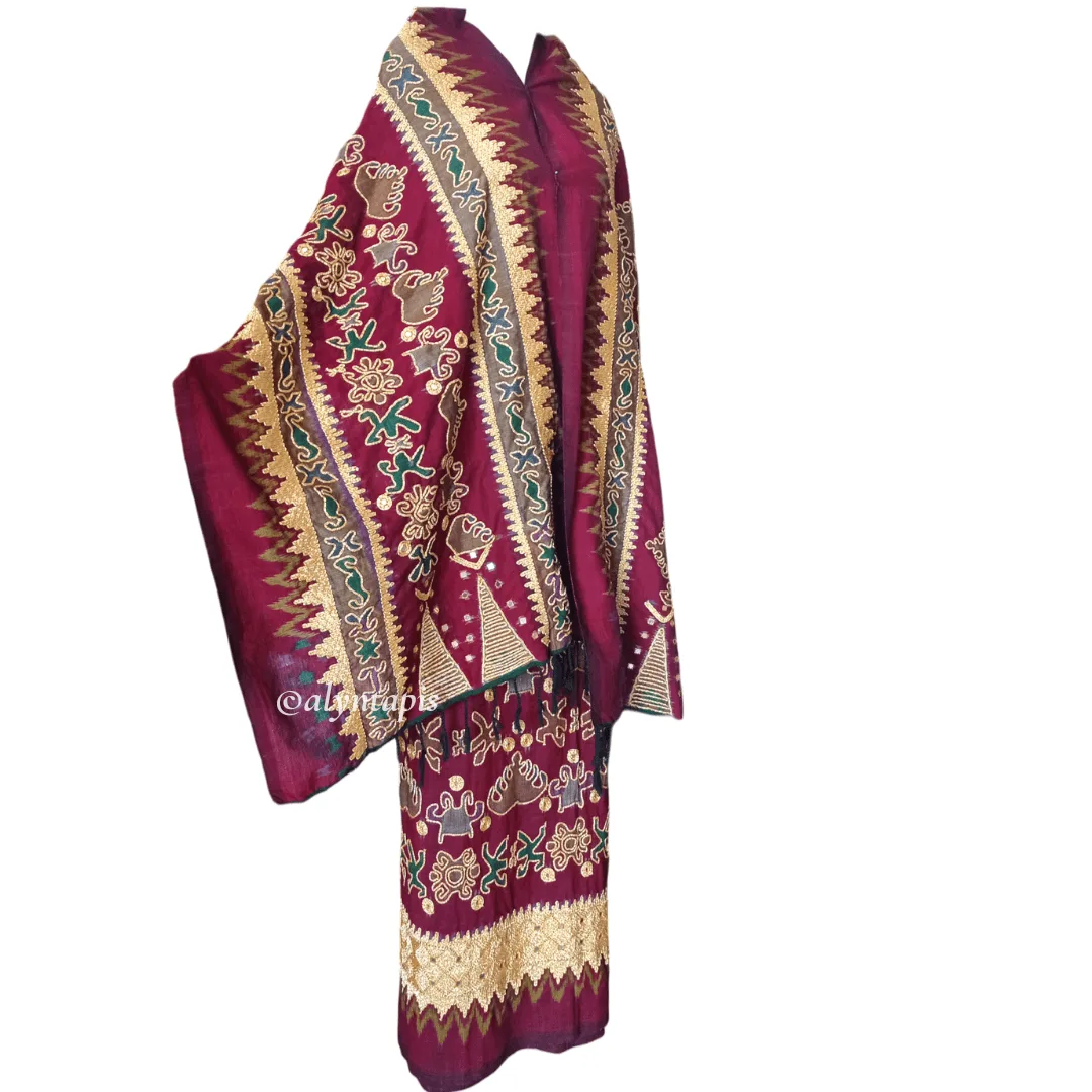 Tapis Inuh Maroon
