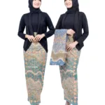 Kain Lilit Tabik eksklusif dengan desain unik, kombinasi kain batik berkualitas dan sulaman tapis tradisional, cocok untuk berbagai acara.