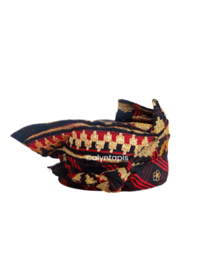 Tukkus Lampung Ikat Kepala Pria Kain Tapis Tradisional Lampung dengan Motif Khas