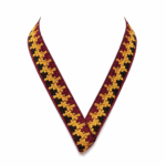 Kalung tapis benang emas tapis asli , aksesoris adat tradisional Lampung