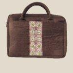 tas laptoptapis ukuran 38*28cm warna coklat untuk kebutuhan kerja khas Lampung
