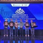Plakat Tapis penghargaan responden forum investasi Lampung Bank Indonesia